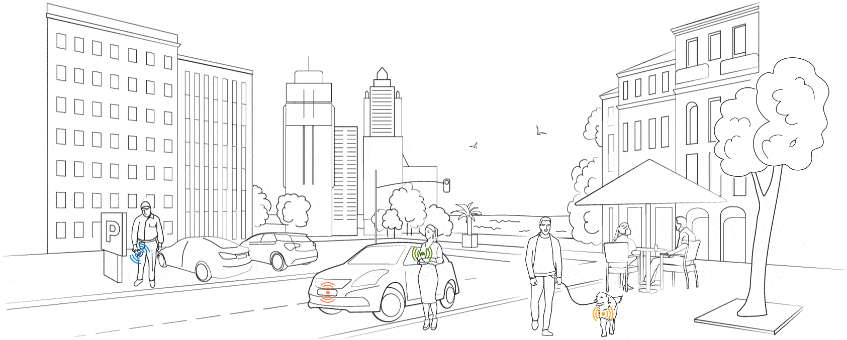 WEB Animation  Smart City